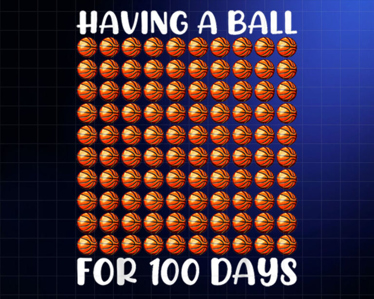 100 Days Of School Basketball 100th Day 100 Days Smarter Boy Shirt PNG, DTF, DTG, Sublimation Design