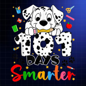 100 Days Smarter 100th Day Of School Teachers Kids Boy Girl Shirt PNG, DTF, DTG, Sublimation Design