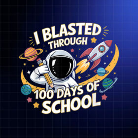 100 days of school shirt kids 100th day of school Boys Shirt PNG, DTF, DTG, Sublimation Design