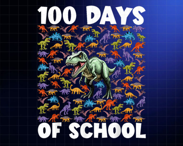 100th Day Of PreK School 100 Days Smarter Teacher Students Shirt PNG, DTF, DTG, Sublimation Design
