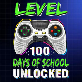 100th Day Of School Shirt For Teachers Kids 100 Days Smarter Shirt PNG, DTF, DTG, Sublimation Design
