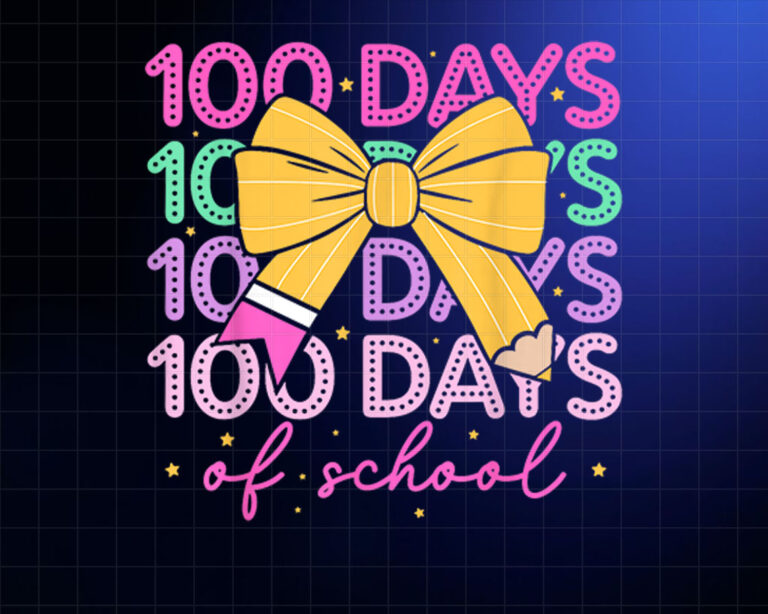 100th Day Of School Cool Horse 100 Days Smarter For Kids Shirt PNG, DTF, DTG, Sublimation Design