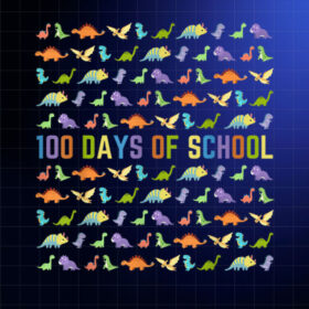 100th Day of Kindergarten Teacher Kids 100 Days Smarter Shirt PNG, DTF, DTG, Sublimation Design
