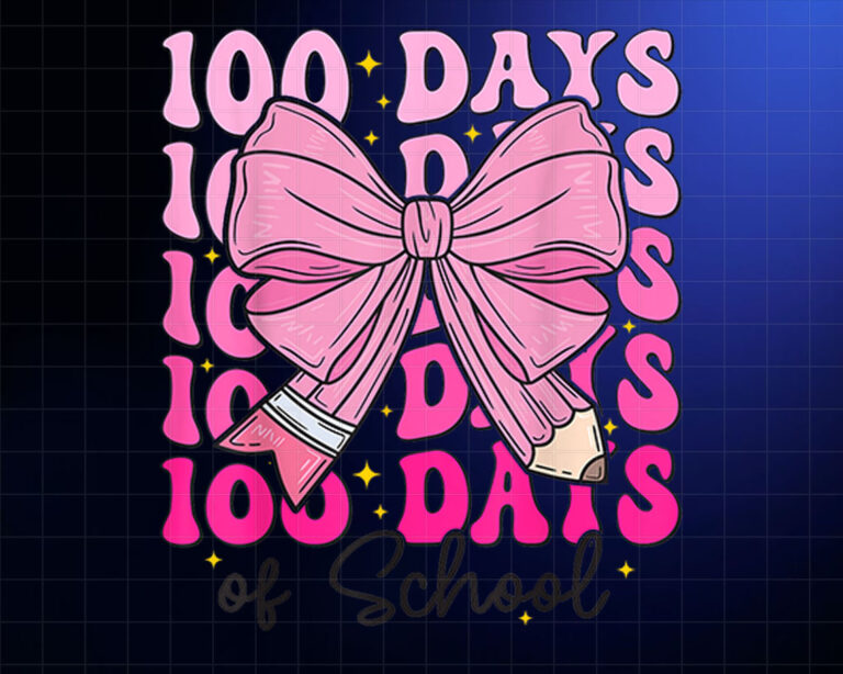 100th Day of School Dino Kids Happy 100 Days Dinosaur TRex Shirt PNG, DTF, DTG, Sublimation Design