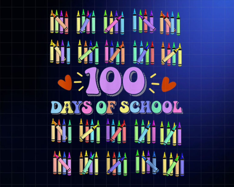 100th Day of School Teacher Kids 100 Days Math Numbers Shirt PNG, DTF, DTG, Sublimation Design