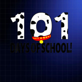 101 Days of School Dalmatian Dog Shirt PNG, DTF, DTG, Sublimation Design