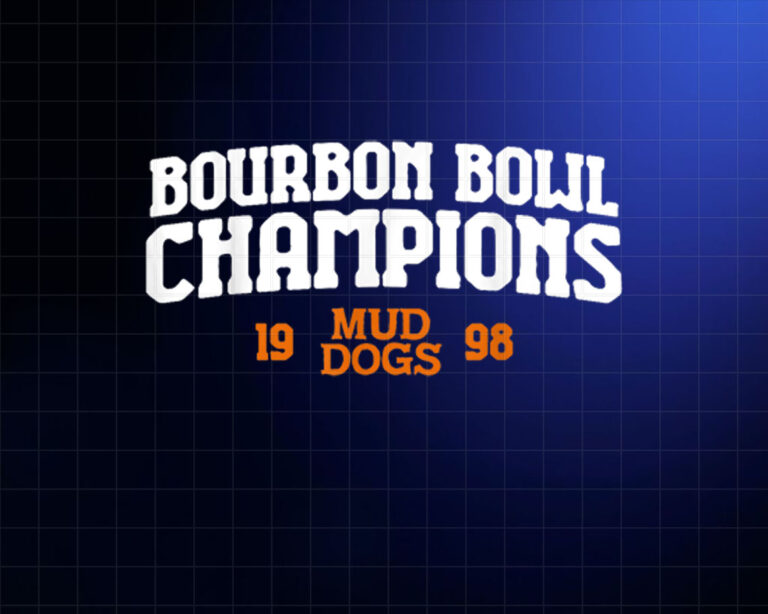 1998 Bourbon Bowl Champions SCLSU Mud Dogs Shirt PNG, DTF, DTG, Sublimation Design
