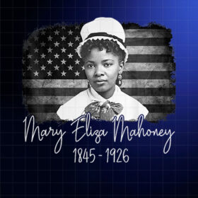 1st African American Nurse Black History Month Mary Mahoney PNG, DTF, DTG, Sublimation Design