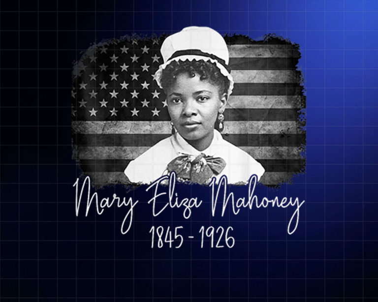 1st African American Nurse Black History Month Mary Mahoney PNG, DTF, DTG, Sublimation Design