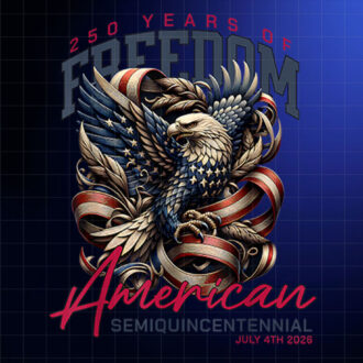 250 Years America Anniversary Independence Day 2026 Shirt PNG, DTF, DTG, Sublimation Design