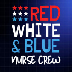 4th of July Nurse Crew Scrub Tops Patriotic Nurses Matching Shirt PNG, DTF, DTG, Sublimation Design