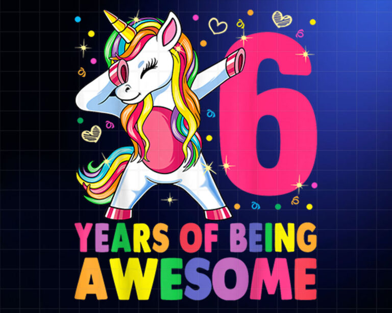 6 Years Old 6th Birthday Monster Truck Boy Kids Shirt PNG, DTF, DTG, Sublimation Design