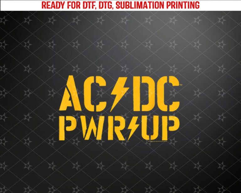 ACDC Are You Ready PWR UP Tour 2025 Shirt PNG, DTF, DTG, Sublimation Design