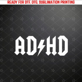 ADHD SQUIRREL funny ADHD Shirt PNG, DTF, DTG, Sublimation Design
