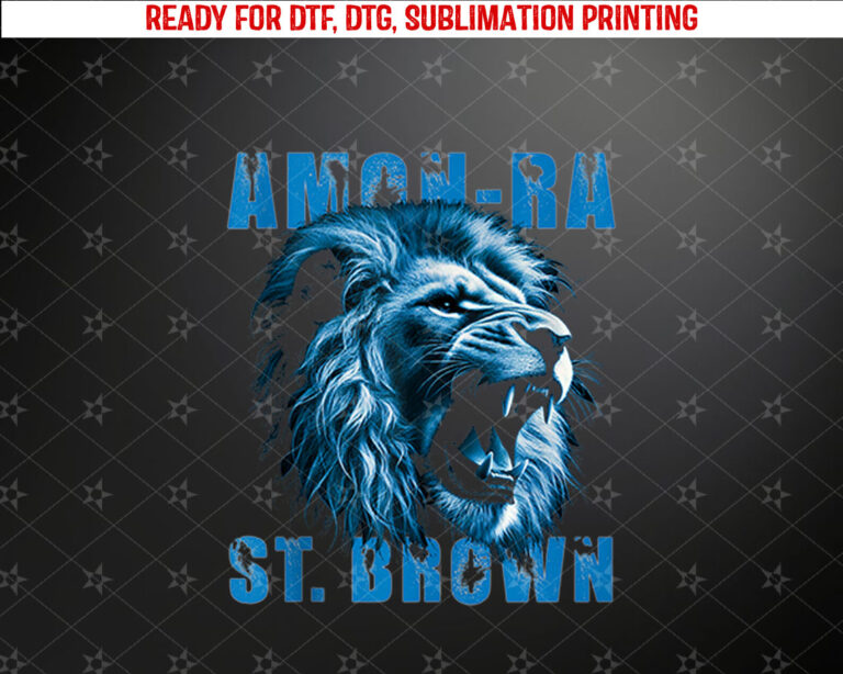AMONRA ST BROWN Tank Top Shirt PNG, DTF, DTG, Sublimation Design