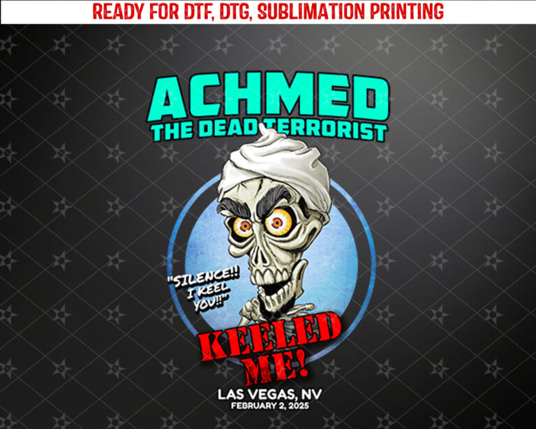 Achmed The Dead Terrorist Las Vegas NV 2025 Long Sleeve Shirt PNG, DTF, DTG, Sublimation Design