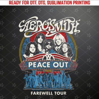 Aerosmith Farewell Shirt PNG, DTF, DTG, Sublimation Design