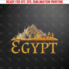 Africa Ancient Egyptian Pyramids Egypt Shirt PNG, DTF, DTG, Sublimation Design