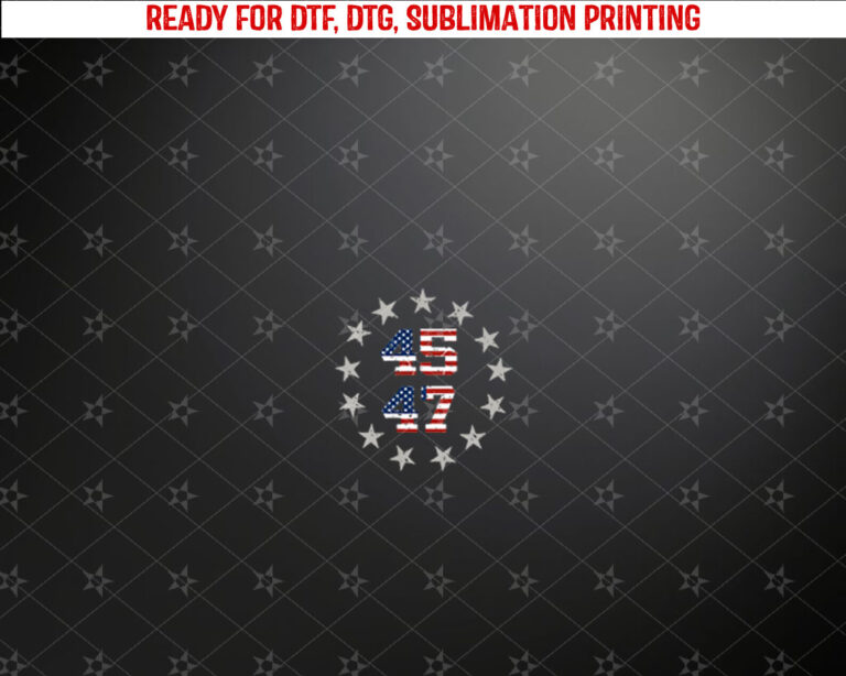 American Flag Trump Daddys Home Take America Back on back Shirt PNG, DTF, DTG, Sublimation Design