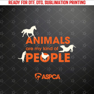Animals Are My Kind of People Long Sleeve Shirt PNG, DTF, DTG, Sublimation Design