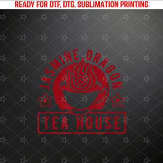 Avatar The Last Airbender Iroh Jasmine Dragon Tea House Shirt PNG, DTF, DTG, Sublimation Design