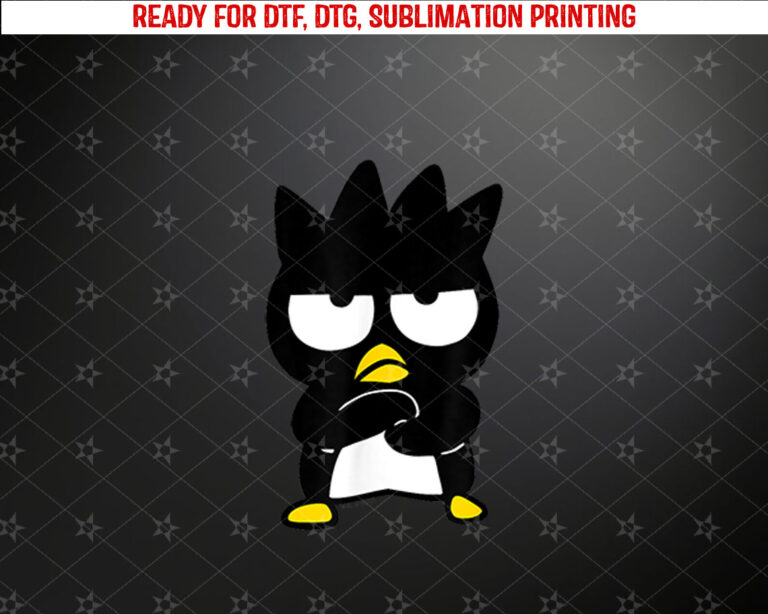 Badtz Maru Attitude Shirt Shirt PNG, DTF, DTG, Sublimation Design