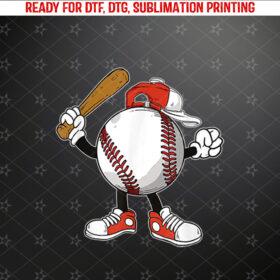 Baseball Boy Shirt PNG, DTF, DTG, Sublimation Design
