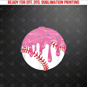 Baseball Drip Fun baseball graphic apparel for boys Shirt PNG, DTF, DTG, Sublimation Design