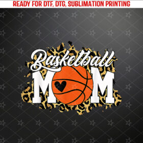 Basketball Mom Shirt Mom Game Day Outfit Mothers Day Gift Shirt PNG, DTF, DTG, Sublimation Design