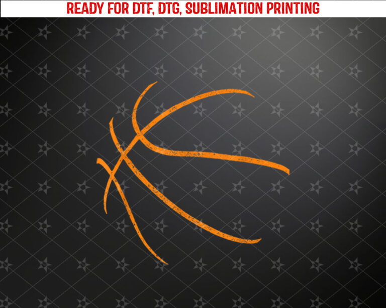 Basketball Silhouette Bball Sport Basketball Player Shirt PNG, DTF, DTG, Sublimation Design