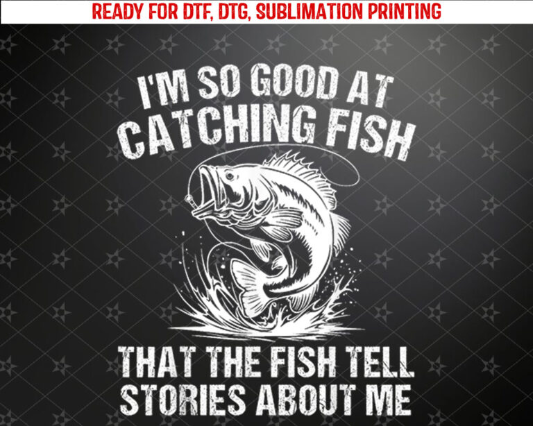 Bass Fishing Angler Funny Fisherman Catching Fish Shirt PNG, DTF, DTG, Sublimation Design
