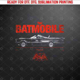 Batman Classic 66 Batmobile 85th Anniversary Shirt PNG, DTF, DTG, Sublimation Design