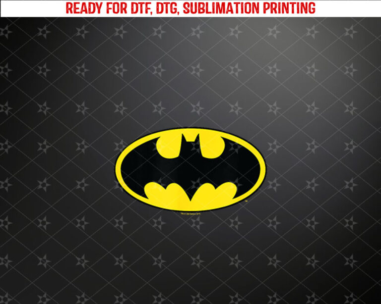 Batman Classic Logo Shirt PNG, DTF, DTG, Sublimation Design