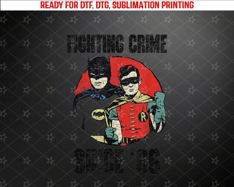 Batman Classic TV Series Since 66 Shirt PNG, DTF, DTG, Sublimation Design