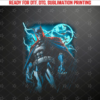 Batman Stormy Knight Shirt PNG, DTF, DTG, Sublimation Design