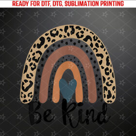 Be Kind Kids Kindness Is Cool Boys Shirt PNG, DTF, DTG, Sublimation Design