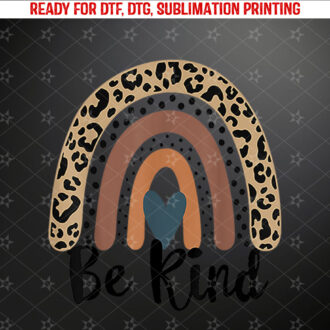 Be Kind Kids Kindness Is Cool Boys Shirt PNG, DTF, DTG, Sublimation Design