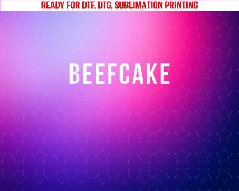 Beefcake Shirt PNG, DTF, DTG, Sublimation Design