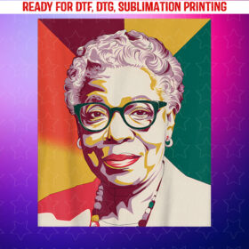 Black History Month Angelou Black Culture Shirt PNG, DTF, DTG, Sublimation Design