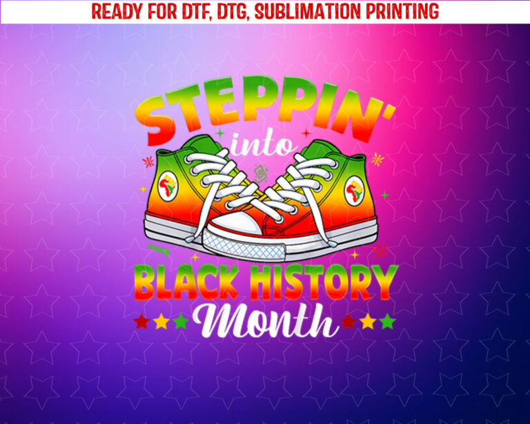 Black History Month Women Girls African American Pride Shirt PNG, DTF, DTG, Sublimation Design