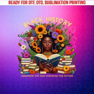 Black History Pride History Culture Black History Costume Shirt PNG, DTF, DTG, Sublimation Design