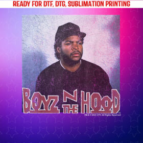 Boyz in the Hood Cube Slice Shirt PNG, DTF, DTG, Sublimation Design