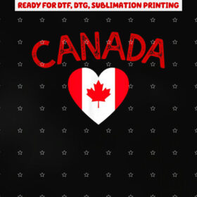 Canada for Canadian Boys Girls With Canada Flag Day Shirt PNG, DTF, DTG, Sublimation Design
