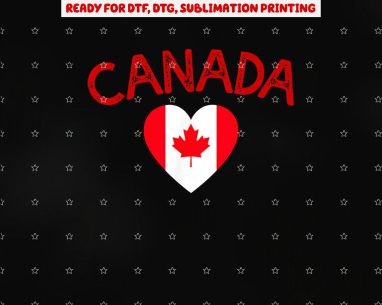 Canada for Canadian Boys Girls With Canada Flag Day Shirt PNG, DTF, DTG, Sublimation Design