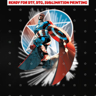 Captain America Hands Helm to Falcon Marvel Now Shirt PNG, DTF, DTG, Sublimation Design