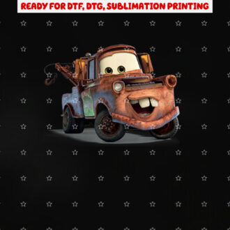 Cars Tow Mater Shirt PNG, DTF, DTG, Sublimation Design
