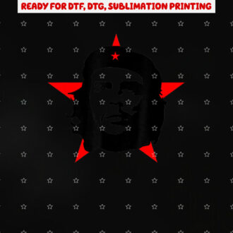 Che Guevara Rebel Guerrilla Revolution Shirt PNG, DTF, DTG, Sublimation Design