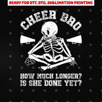 Cheer Brother Funny Cheerleader Brother Cheerleading Brother Shirt PNG, DTF, DTG, Sublimation Design