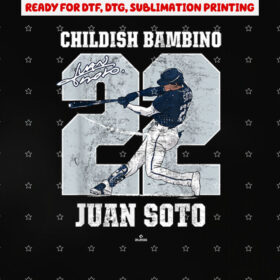 Childish Bambino Juan Soto New York Shirt PNG, DTF, DTG, Sublimation Design
