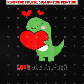 Childrens Christian Valentines Day Tee John1334 Shirt PNG, DTF, DTG, Sublimation Design